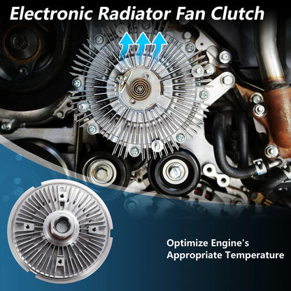 Engine Cooling Fan Clutch for BMW 745i (2002–2005) No. 17417505109