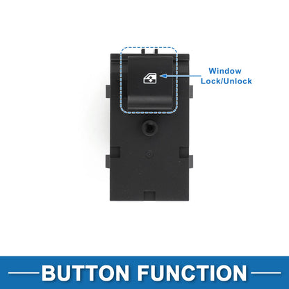 Rear Side Power Window Switch for Chevrolet Cruze Equinox Volt (2011–2019) No.13305368