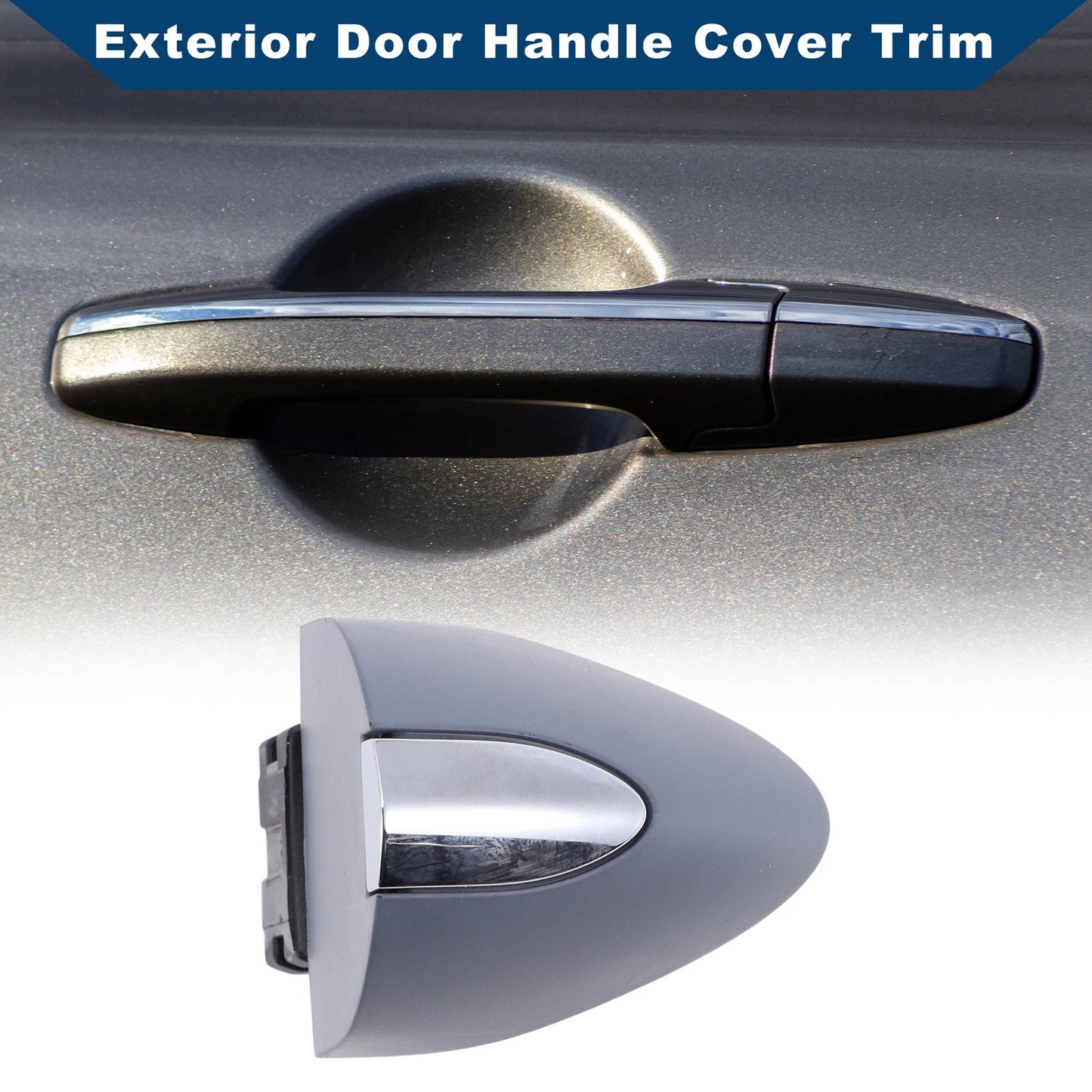 Exterior Door Handle Cover Trim for Buick LaCrosse, Enclave (2017–2019)