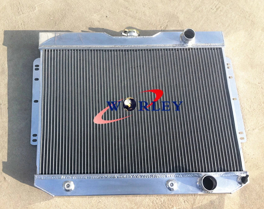 3 Row Aluminum Radiator with Fan for Chevy Impala/Biscayne (1959–1965)