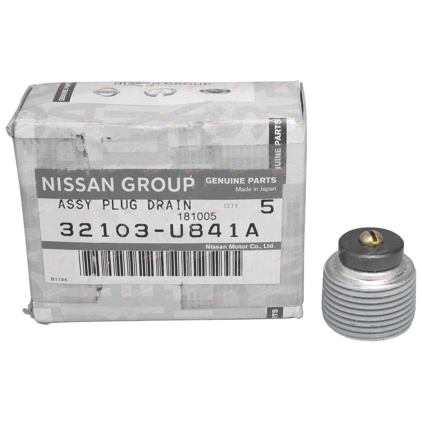 Genuine Magnetic Diff Sump Drain Plug for Nissan Patrol GQ GU (1990–2016)
