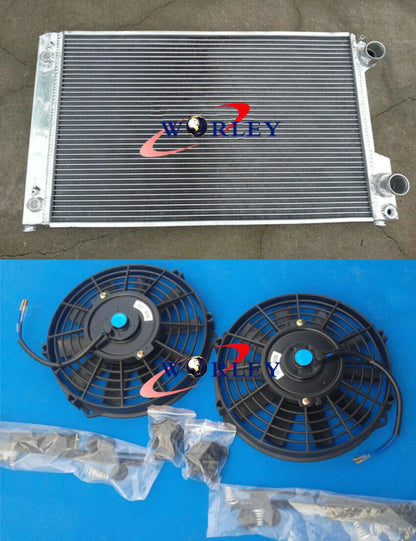 Aluminum Radiator with Fan for Audi Quattro V8 (1990–1994)