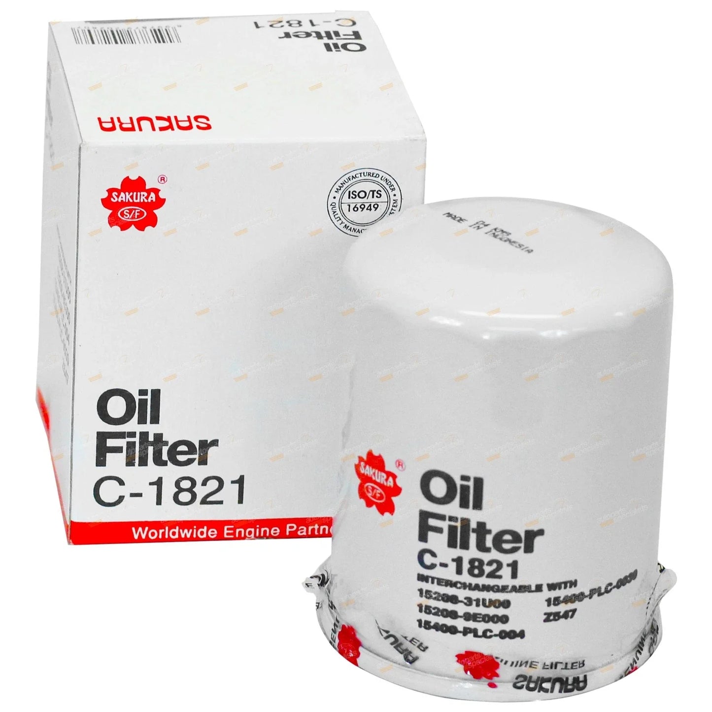 Engine Oil Filter 2.4L for Nissan Navara D22 (1997 - 2005)