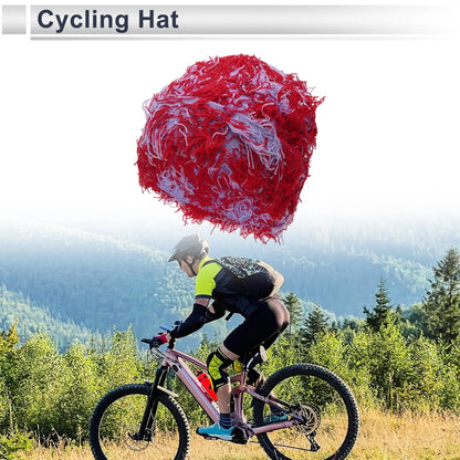 Cycling Hat for Keep Warm Light Purple Red 25x22cm Acrylic Fabric (N/A)