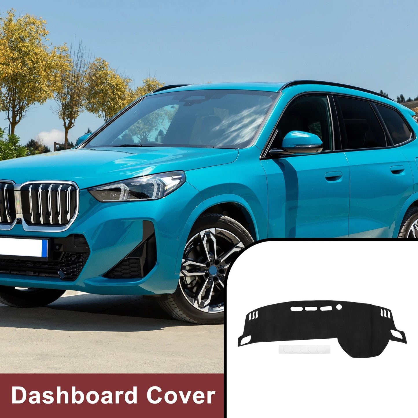 Dashboard Cover Mat for Nissan X-Trail T33 SNT33 (2022–2024) Black