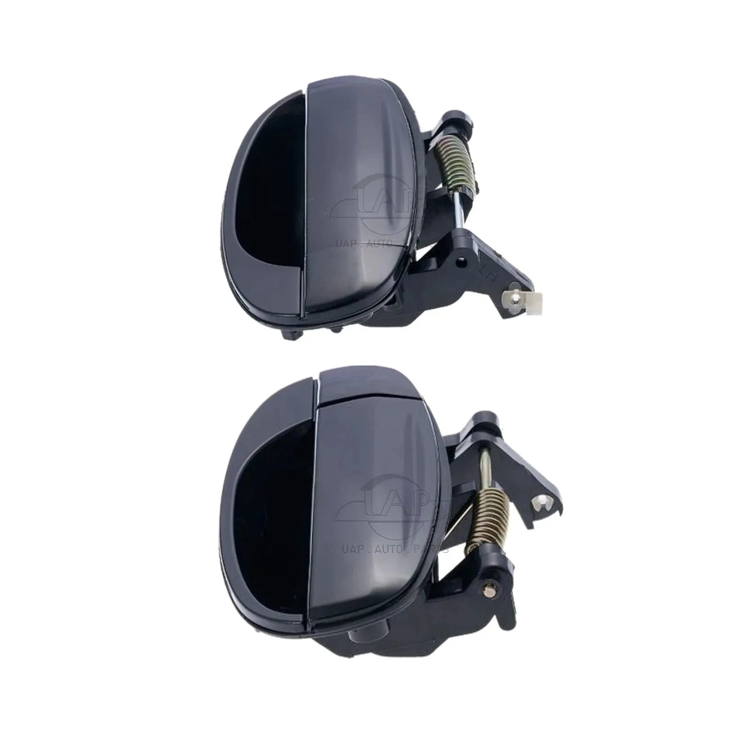 2X Rear Outer Door Handles Black for Holden Barina TK (2005–2011)