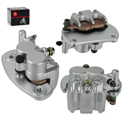 Set of 4 Brake Calipers with Pads for Can-Am Commander 800 1000 800R 1000R