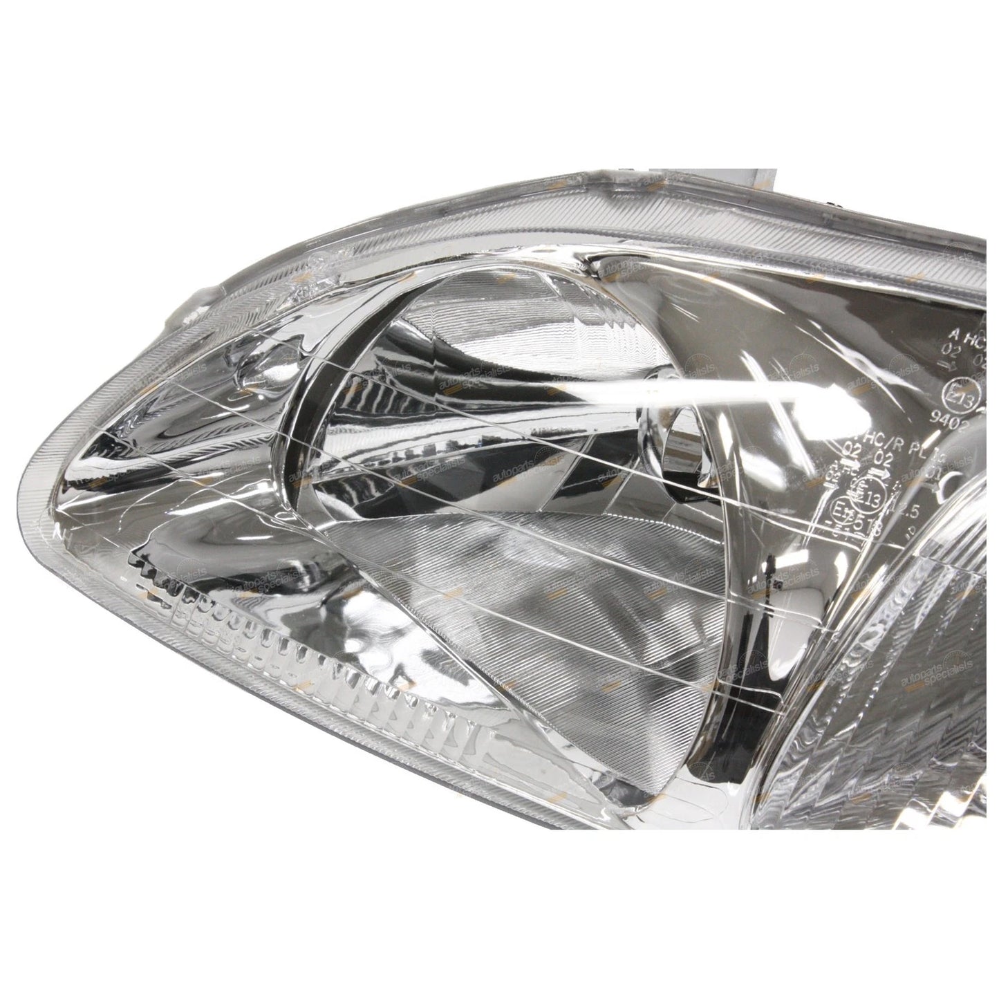 LH Chrome Headlight for Honda Civic EK Sedan Coupe Hatch (1995–1998)