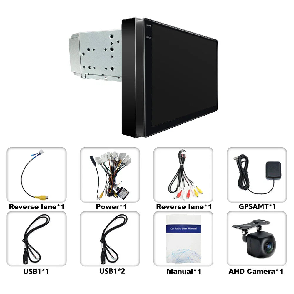 9" CarPlay Android Auto Radio Head Unit for Toyota Fortuner (2015-2020)