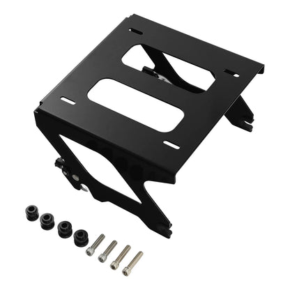Black Solo Luggage Mount Rack for Harley Low Rider FXLRS FXLRST (2022-2024)