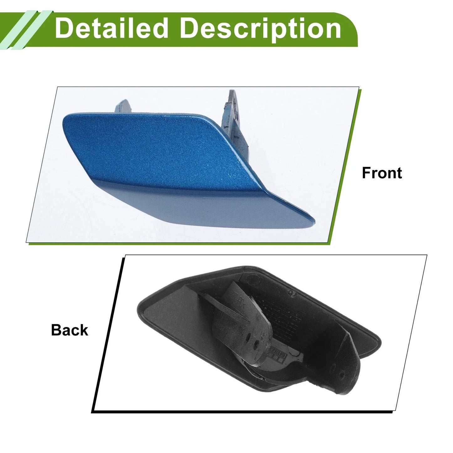 Front Right Washer Nozzle Cover Cap for BMW 320i (2013-2018)