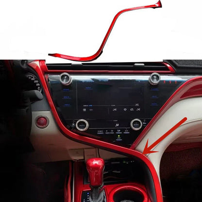 Center Console Dashboard Strip Trim Cover Decor for Toyota Camry (2018–2024)