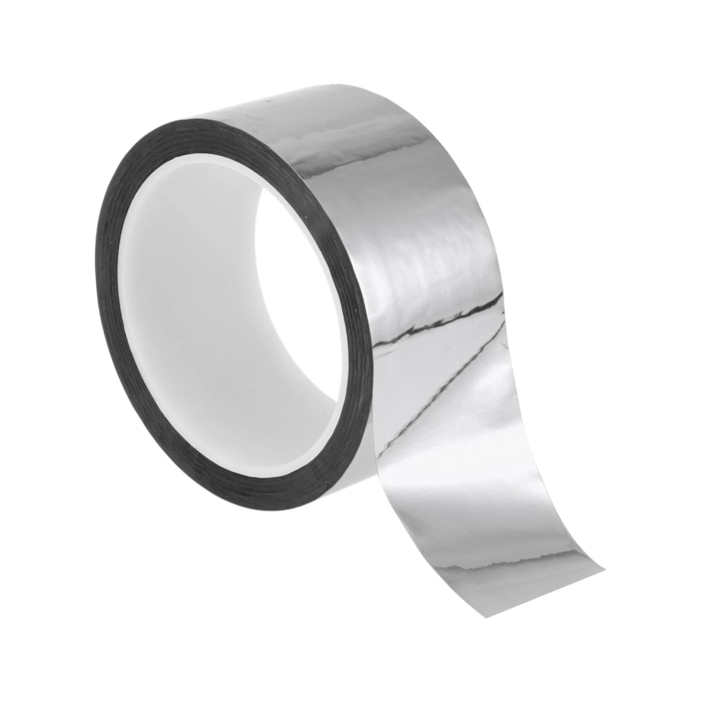 Pinstripe Tape 45mmx50m for Car Motorcycle Boat Silver Tone (1 Pcs)
