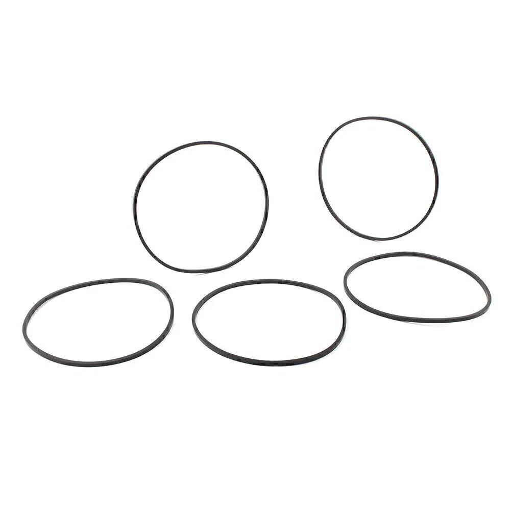 5Pcs Rubber Clutch Cover O-Ring Derby Gasket for Harley Sportster 883 1200 (94-17)