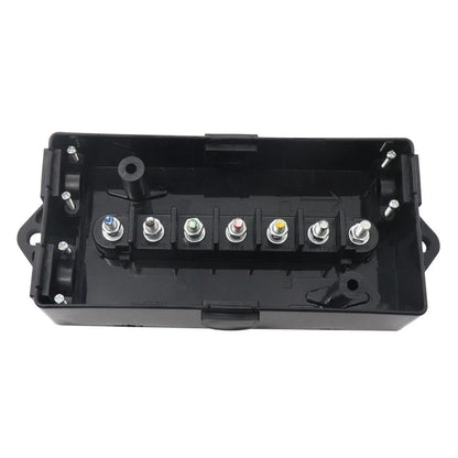 7 Way Electrical Trailer Wire Junction Box for RV Camper