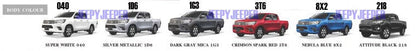 3" Slim Fender Flares for Toyota Hilux Widebody SR SR5 Workmate (2018-2020)