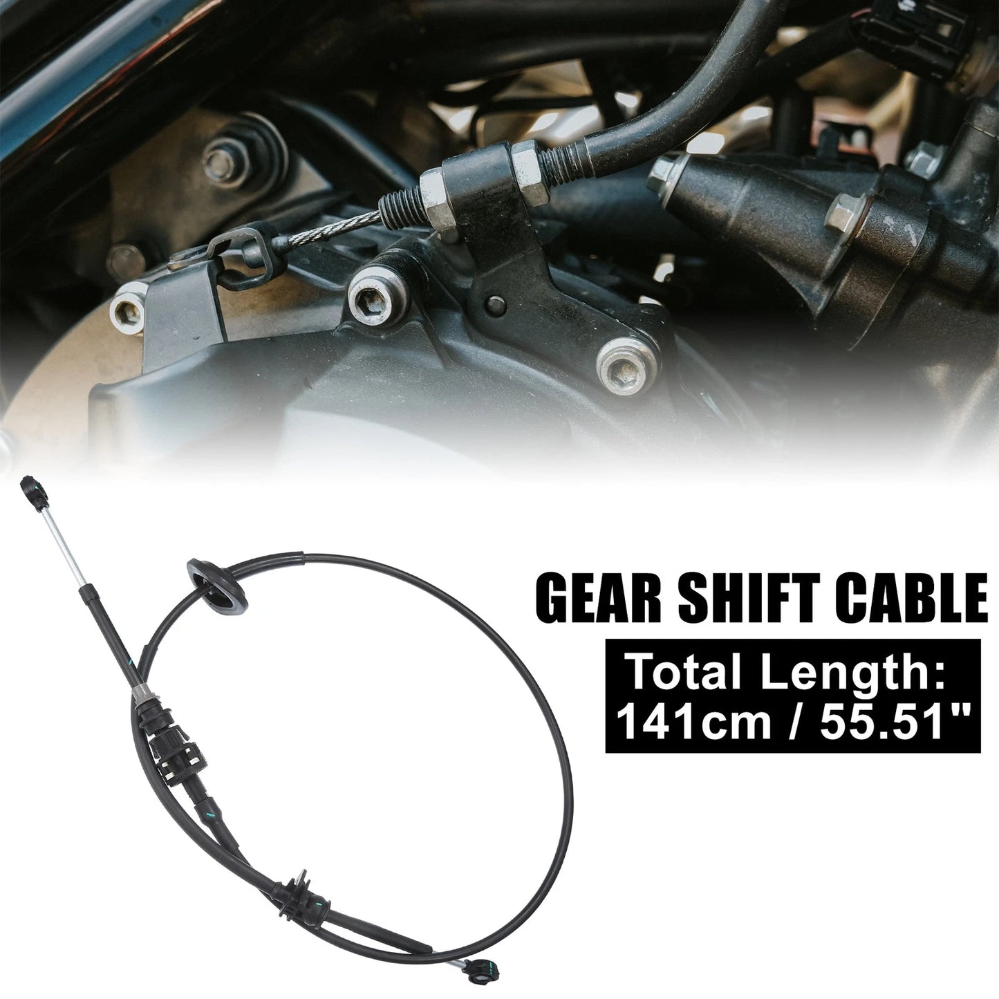 Gear Control Shift Cable for Ford Bronco (1992–1996) & F-150 (1992–1997)