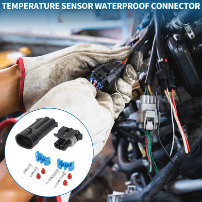 2 Pin Temperature Sensor Waterproof Connector for Chevy (No. 12162000)
