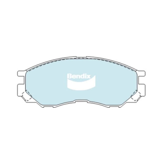 4WD Front Brake Pad Set for Mitsubishi L300 Starwagon (1994-2005)