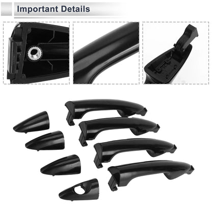 Front Left Right Door Handles for Kia Rio (2011) No. 826514X000
