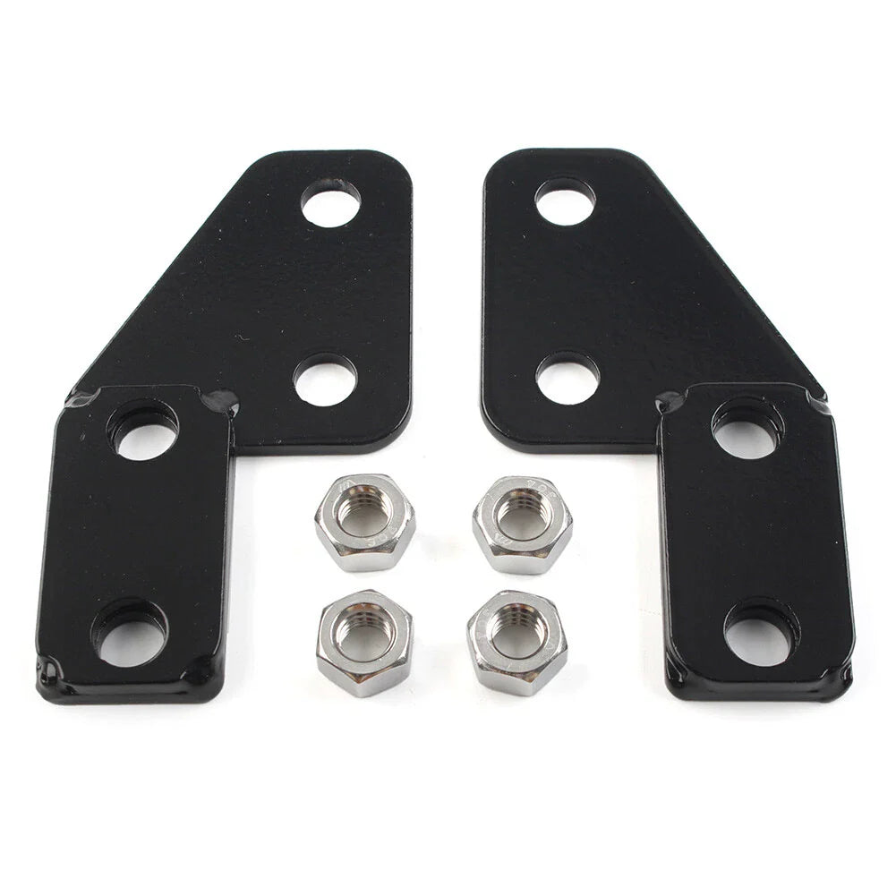 Black License Plate Bar Eliminator for Harley FLT FLHT (1997-2008)