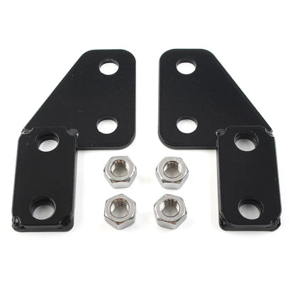 Black License Plate Bar Eliminator for Harley FLT FLHT (1997-2008)