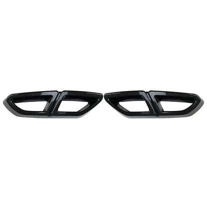Carbon Fiber Rear Exhaust Muffler Tail Pipe Cover for VW Passat (16-19)