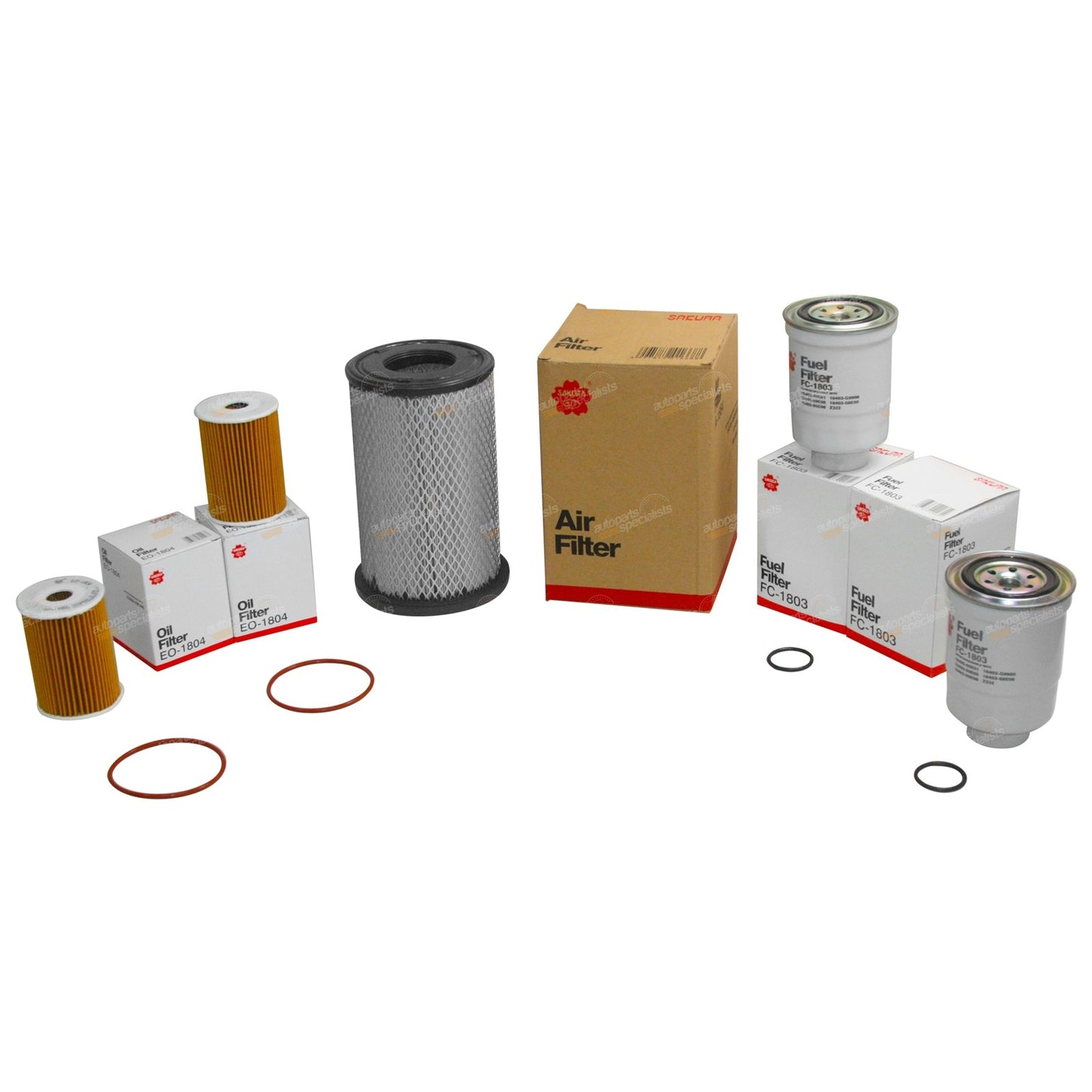 Set of 2 Oil Filters