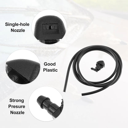 Set of 2 Windshield Washer Nozzles for Toyota Sienna (2004–2010)