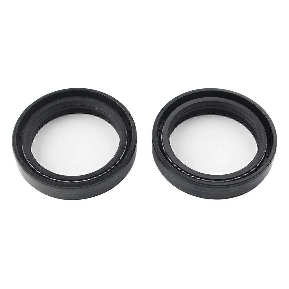 Black Motorcycle Front Fork Damper Shock Absorber Oil Seal 50x63mm