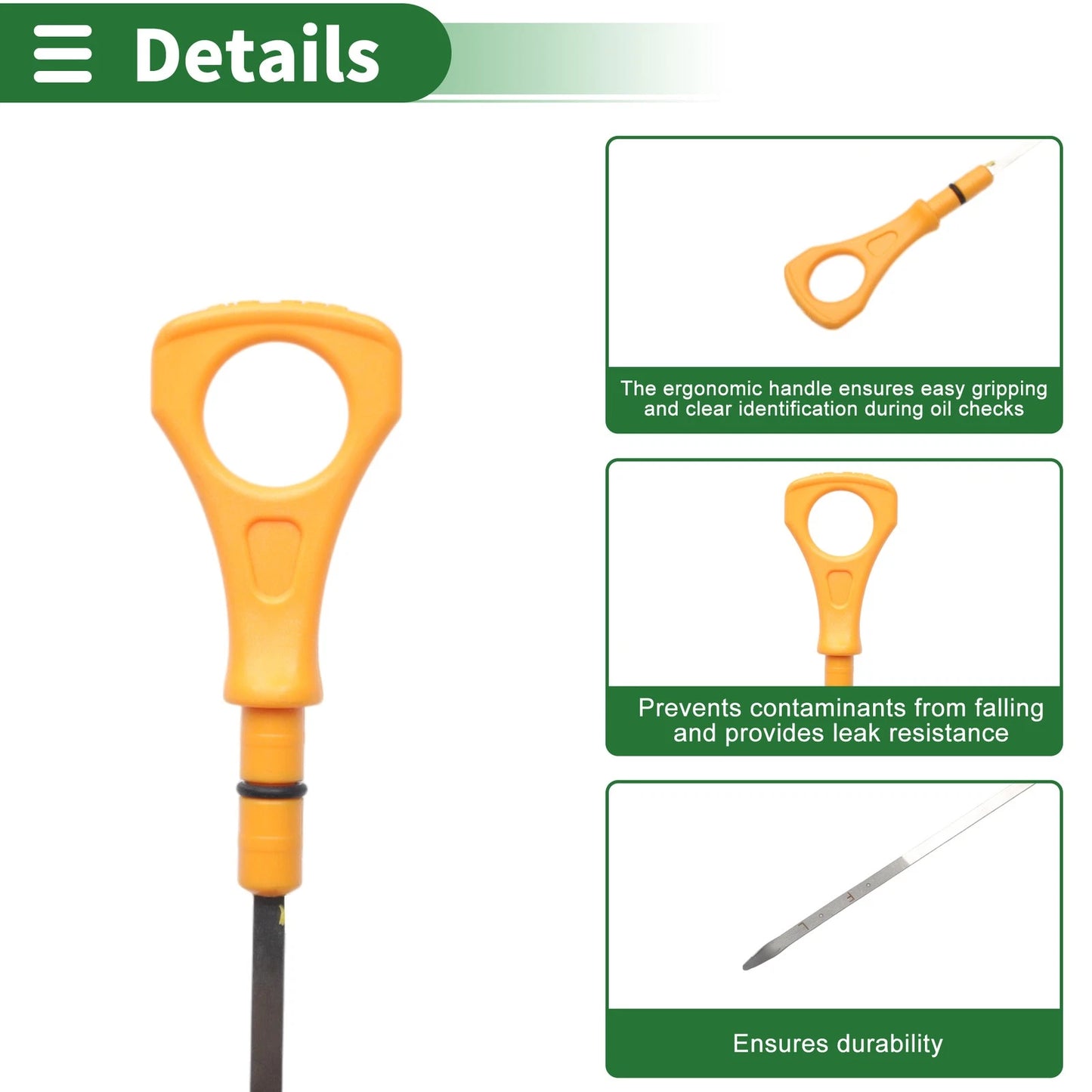 Oil Level Dipstick No. 266113C502 for Kia Borrego (2009)