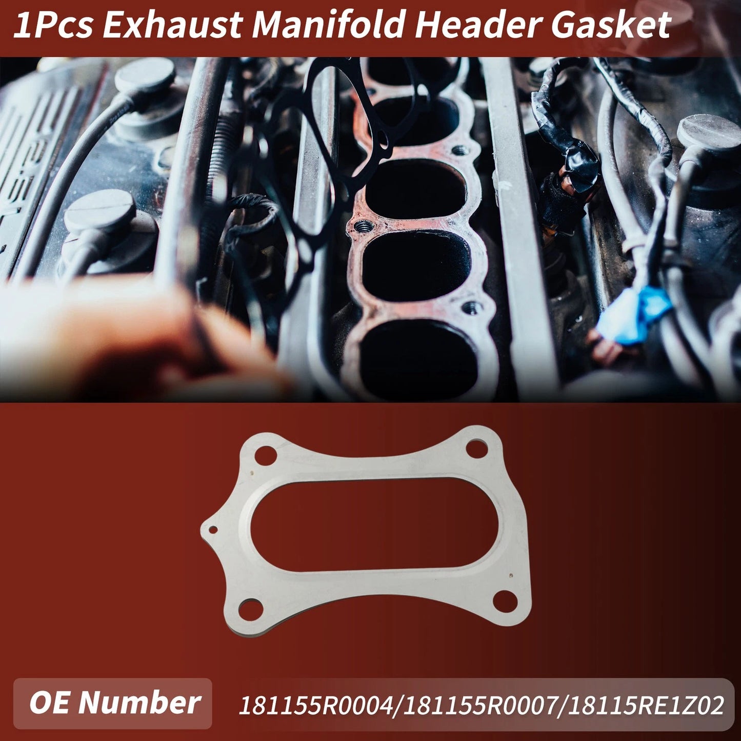 Exhaust Manifold Header Gasket for Honda HR-V (2015–2024) No. 181155R0004