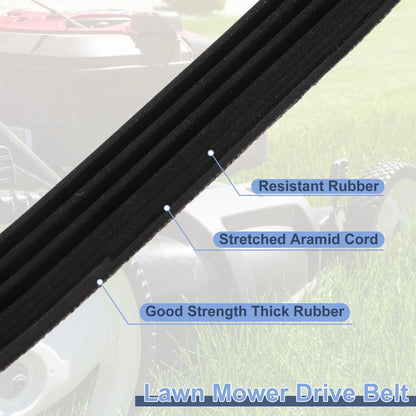 Lawn Mower Deck Belt for PowerSmart DB2194SH DB2194PH (No.302040092)