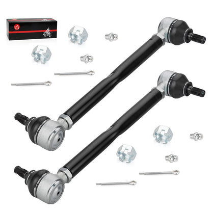2Pcs Steering Tie Rod & Shaft Assembly for EZGO TXT Medalist (1994–2001)