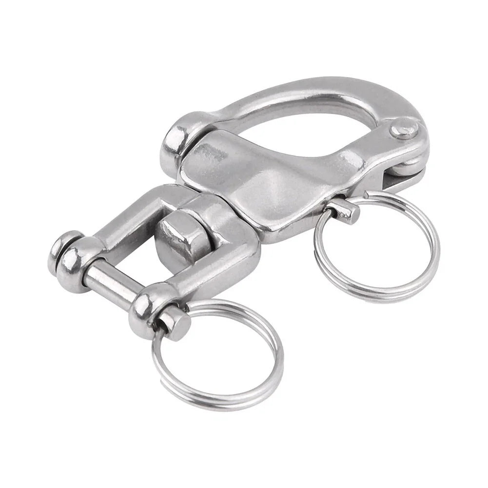 Silver Snap Shackle / 1 x / Spinnaker Halyard