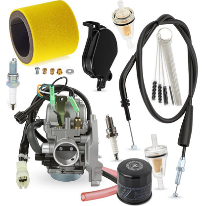 Throttle Cable and Air Filter for Kawasaki Prairie 300 (1999–2002)