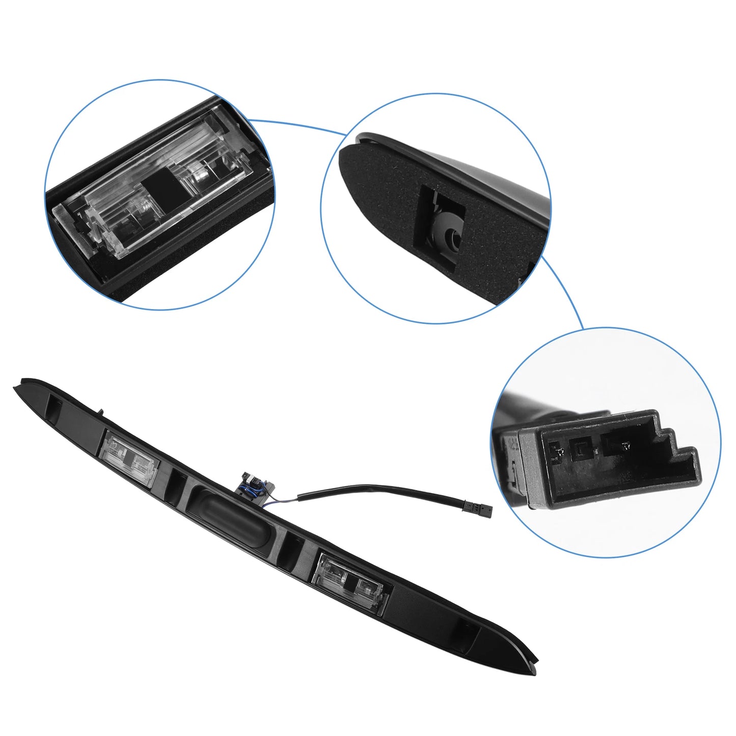 Rear Trunk Lid Tailgate Lock Release Handle Button Switch for BMW 325i 330i (1998–2006)