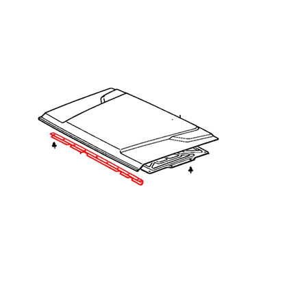 Hood to Radiator Support Seal for Toyota Land Cruiser (1980–1992)