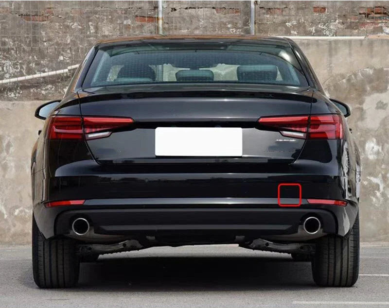 Rear Bumper Tow Hook Hole Eye Cover Cap for Audi A4 B9 (2017–2019)
