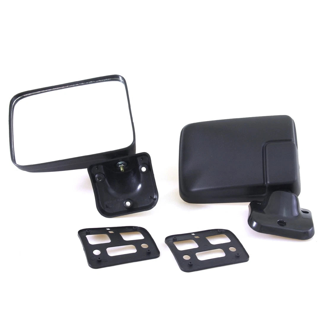 Set of 2 Black Door Mirrors for Mitsubishi L200 Warrior Strada (K74 K75)