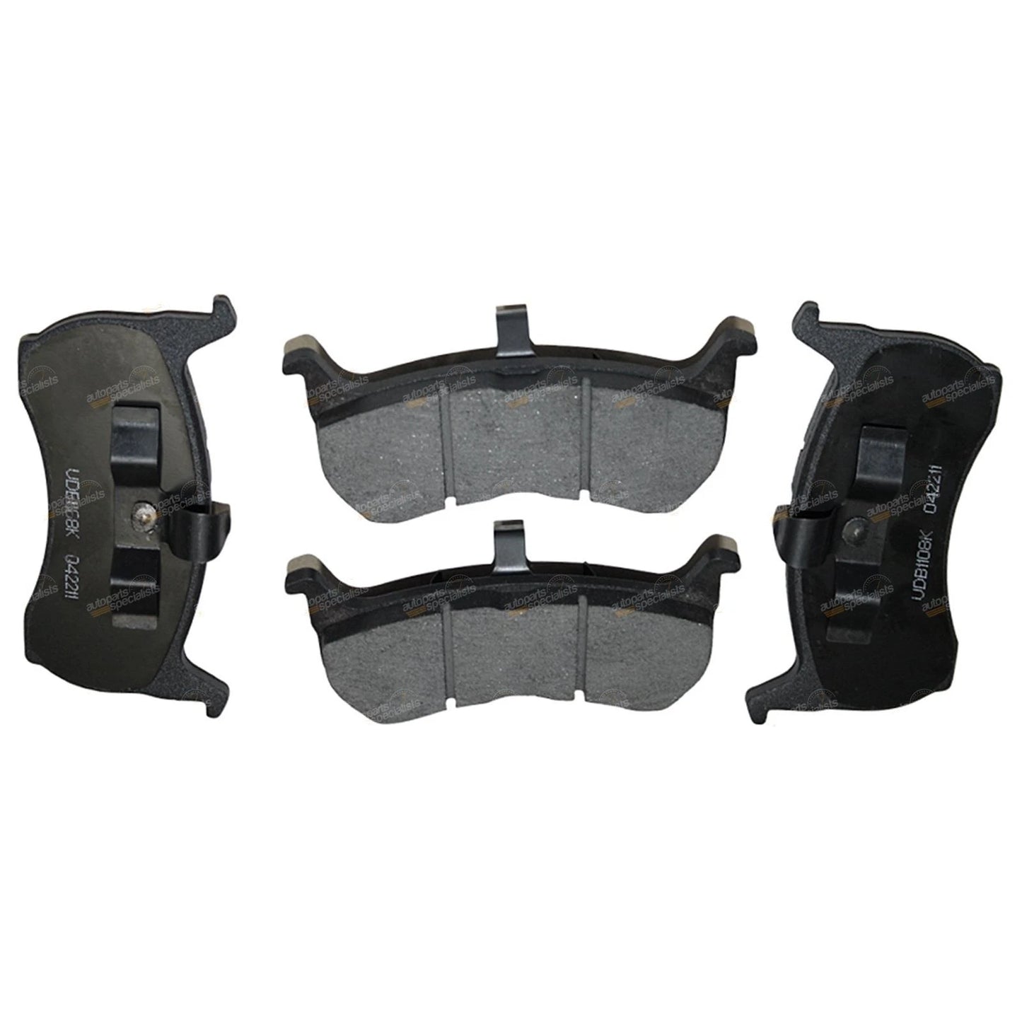 2 Front Disc Rotors + Brake Pads for EF EL Falcon Fairmont (1994–1998)