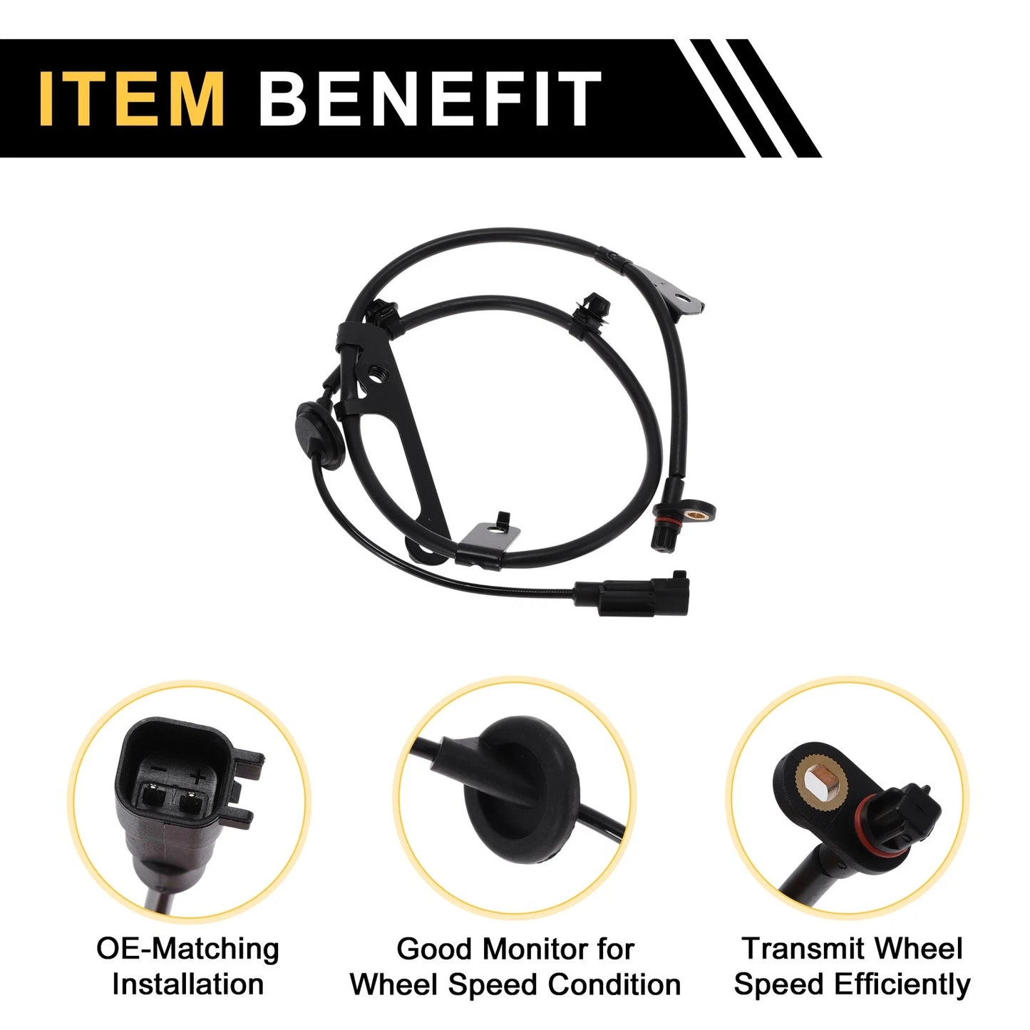 ABS Wheel Speed Sensor No.4670B409 for Mitsubishi Outlander Sport (2011–2021)