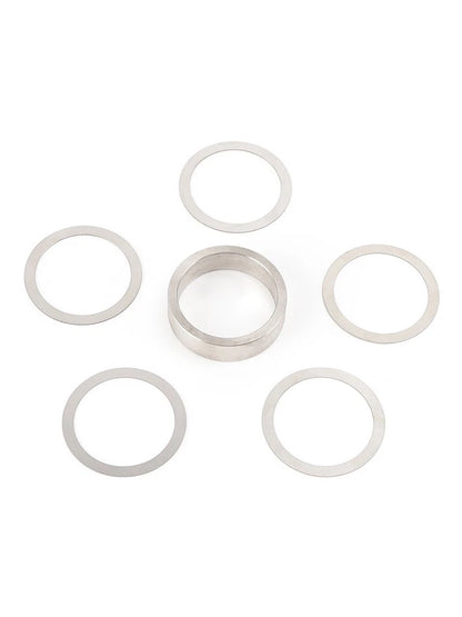 9 Inch Solid Pinion Bearing Spacer Kit with Shims 9190920 for Ford