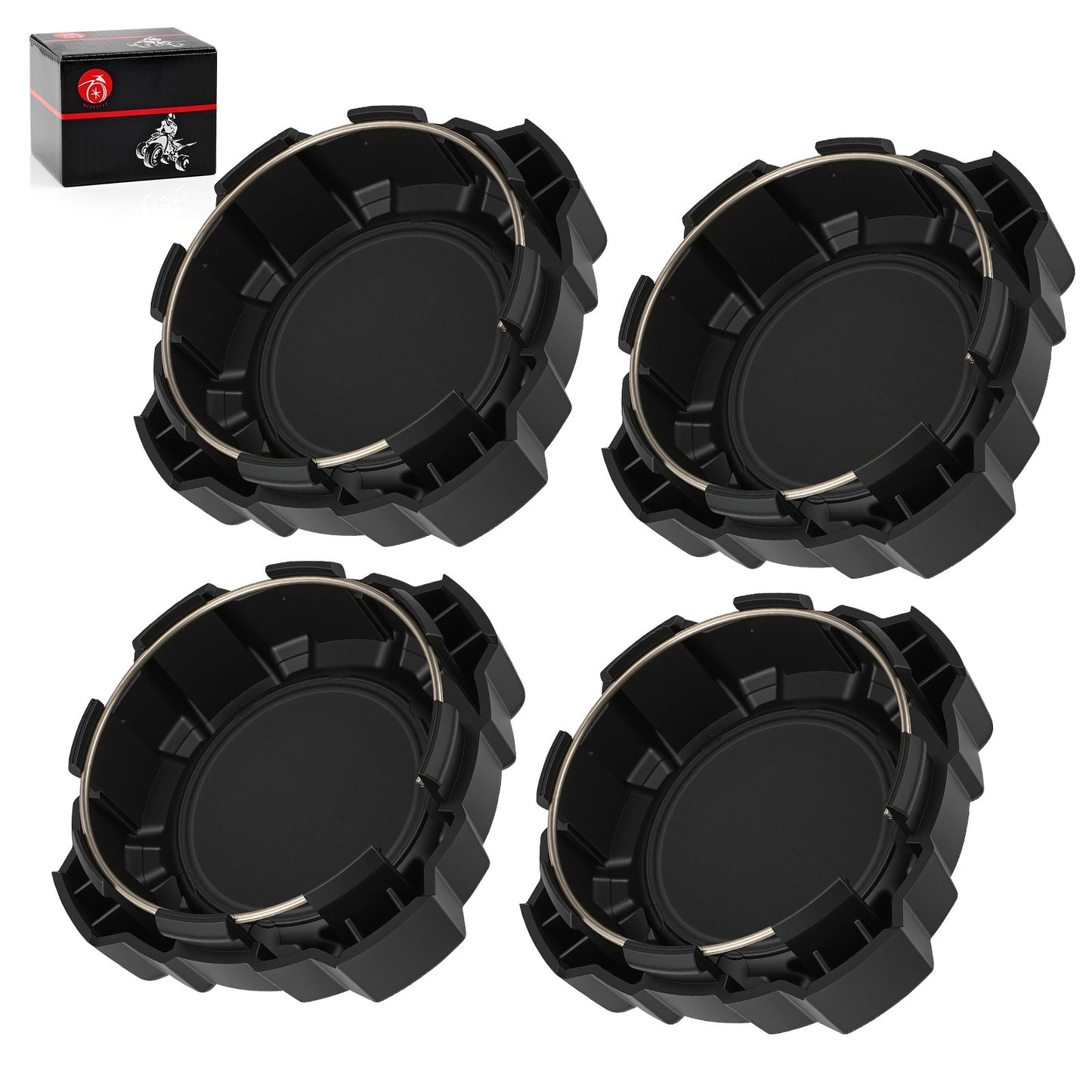 Set of 4 Wheel Center Caps for Polaris General 1000 (2016–2025)