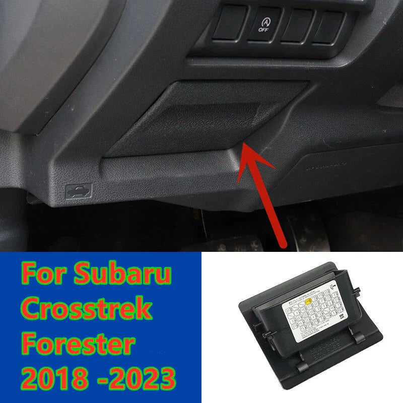 Interior Lower Fuse Box Cover Lid for Subaru Crosstrek Forester (2018–2023)
