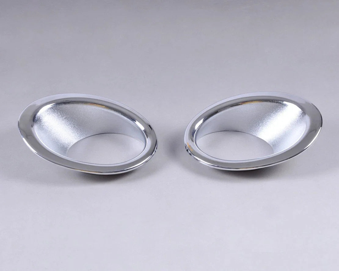 2 x Front Fog Light Covers for Nissan Qashqai (2012)