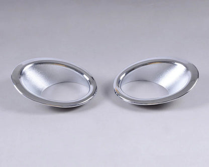 2 x Front Fog Light Covers for Nissan Qashqai (2012)