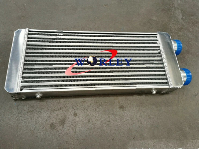 Front Mount Aluminum Turbo Intercooler for Universal Applications (600x300x70mm)