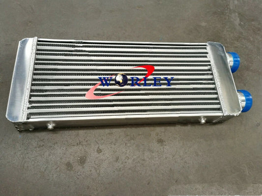 Front Mount Aluminum Turbo Intercooler for Universal Applications (600x300x70mm)