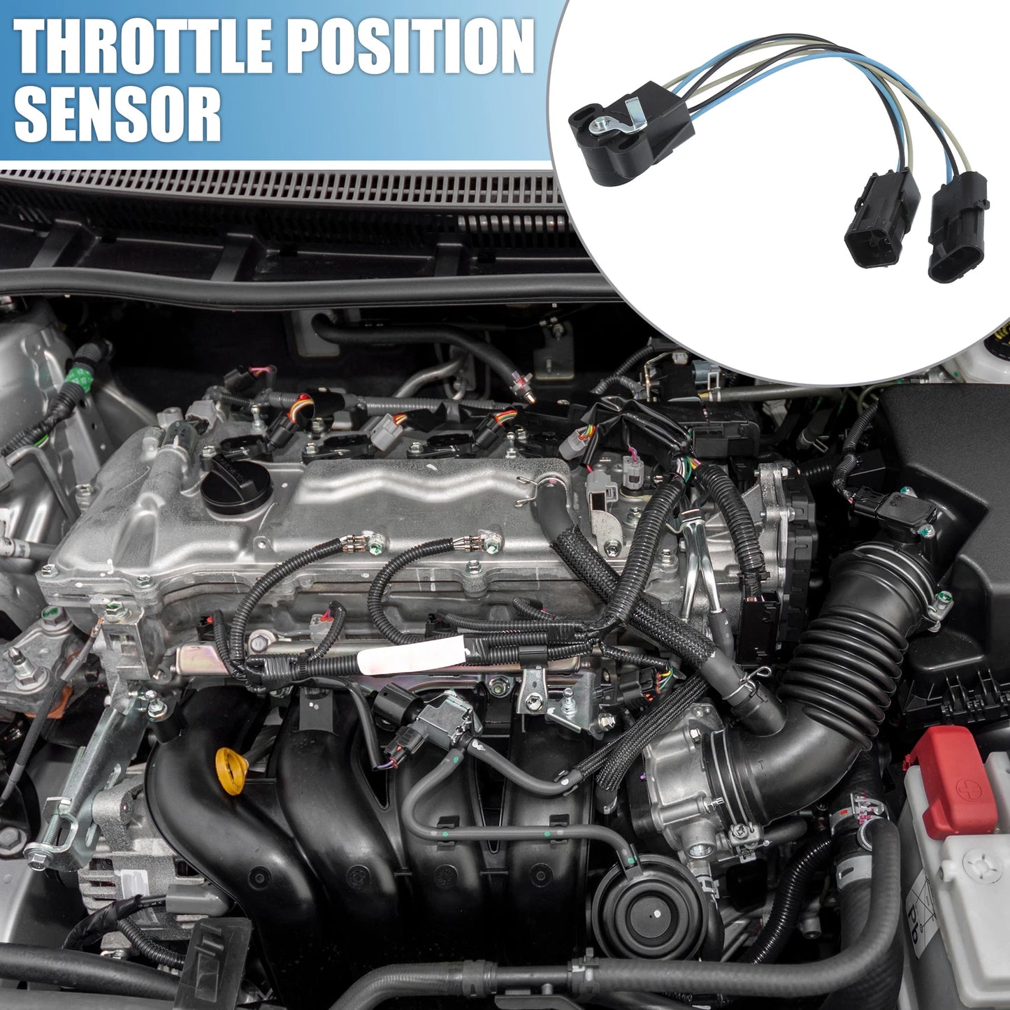 Throttle Position Sensor No. 8933004650 for Jeep Cherokee (1987–1990)